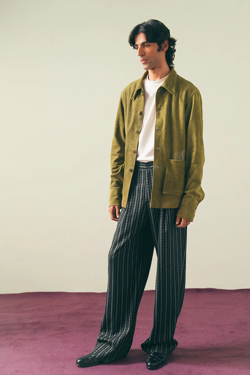 Dareen Embroidered Trousers (Men) - Image 3