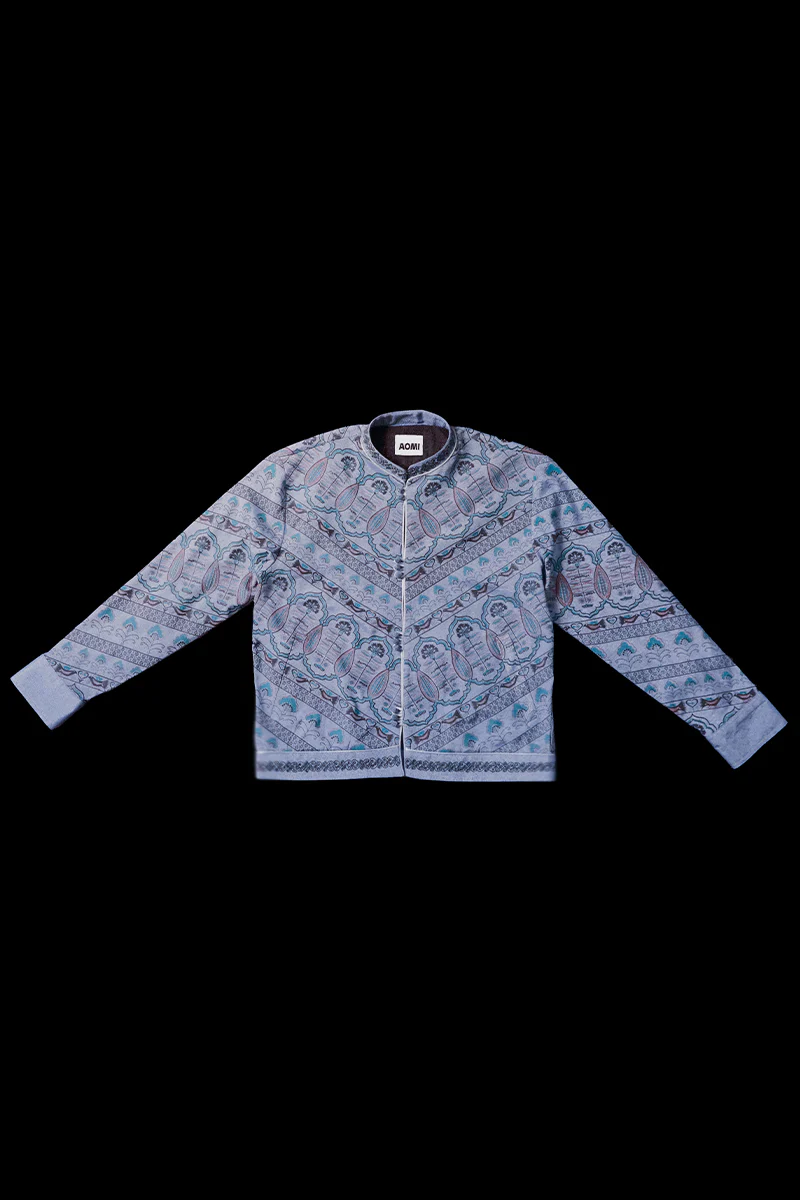 "Kaleid" Printed Shacket (Men) - Image 4