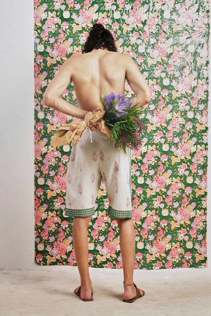'PAAN' TAILORED RESORT SHORTS (Women) - Image 3