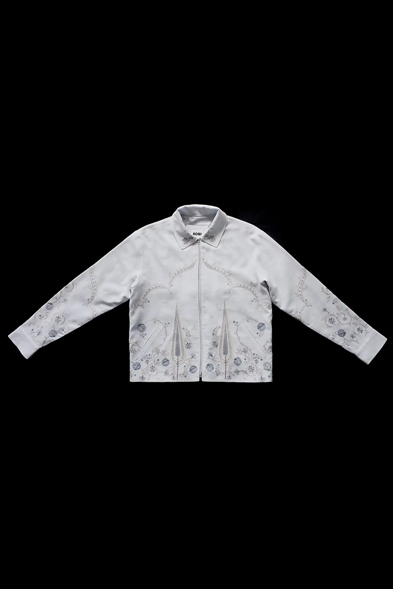 "Mahal" Embroidered Trucker Jacket (Men) - Image 7